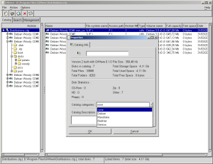 Every disk, folder or file has some properties as size, creation, modification and access date, category, path.